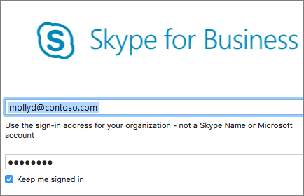 skype for business mac help